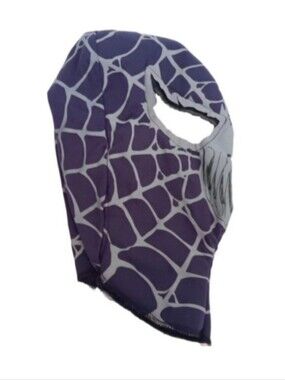 Venom Costume Full Hood Soft Mask | EUC |Dark Purple & Gray